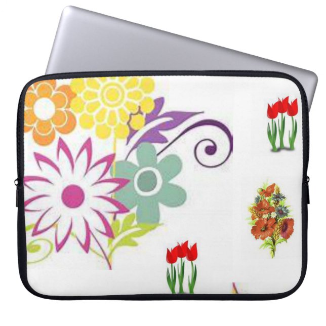 Laptop Sleeve Floral (Front)