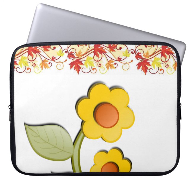 Laptop Sleeve Floral (Front)