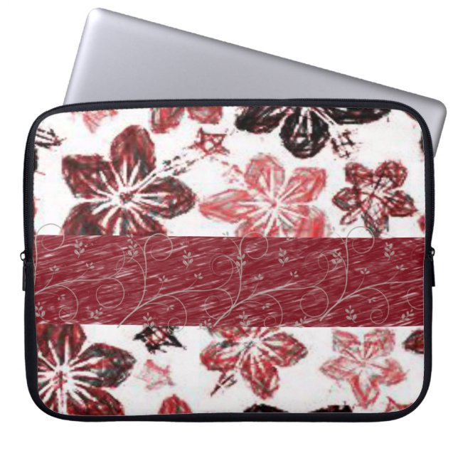 Laptop Sleeve Floral (Front)