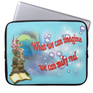 Laptop sleeve for the young writer