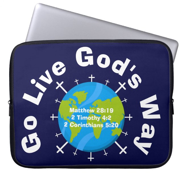 Laptop Sleeve - Go Live (Front)