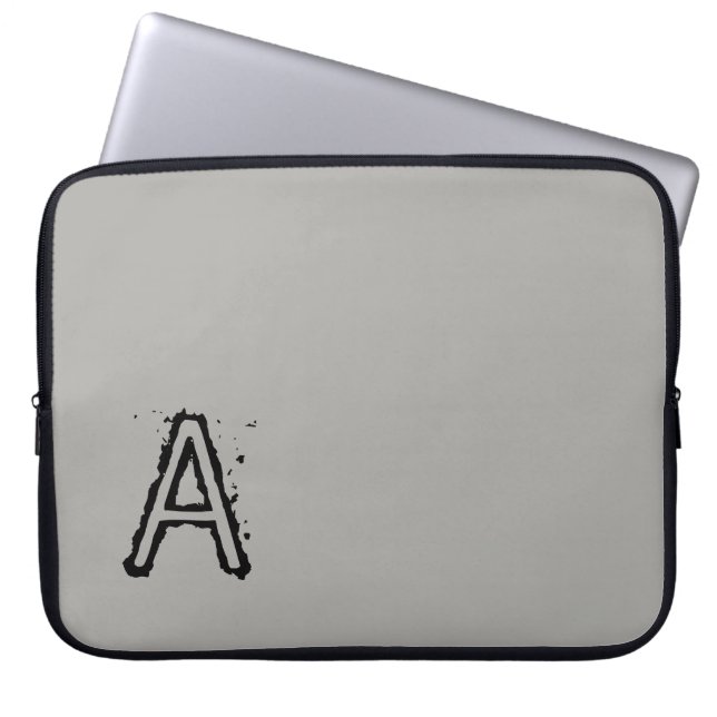 Laptop Sleeve Grey (Front)