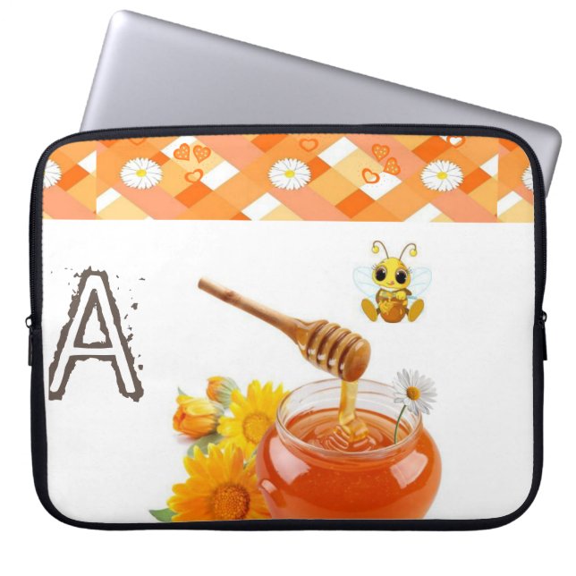 Laptop Sleeve Honey Bee (Front)