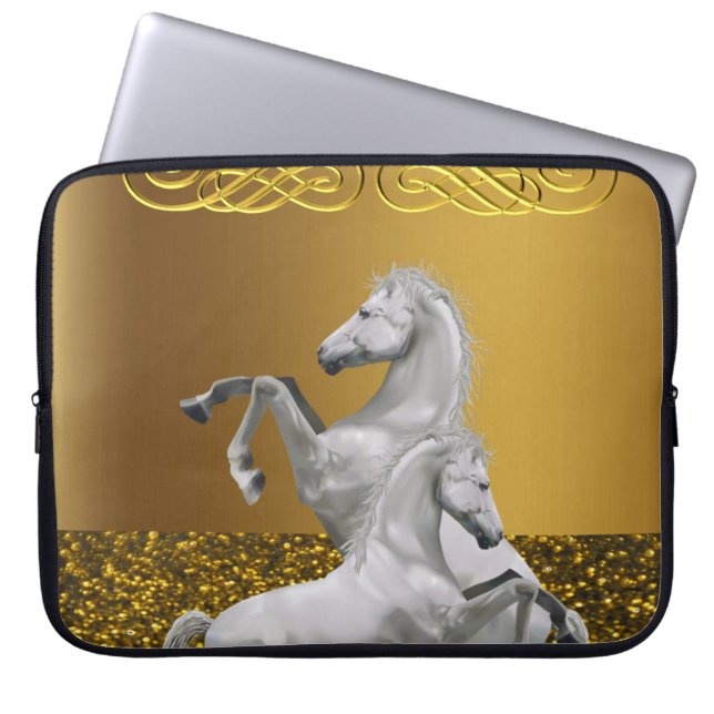 Laptop Sleeve Horses (Front)