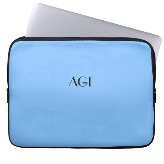 laptop sleeve monogram for 13" laptop, #0151