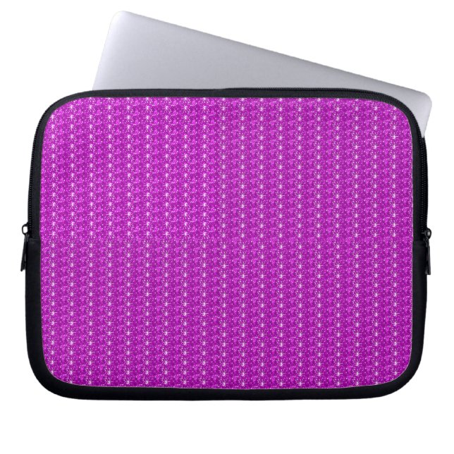 Laptop Sleeve Pink Glitter (Front)