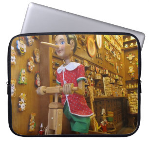 Laptop Sleeve--Pinocchio Doll Sleeve