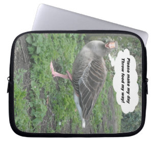 Laptop Sleeve Poem Duck Quote Ladee Basset