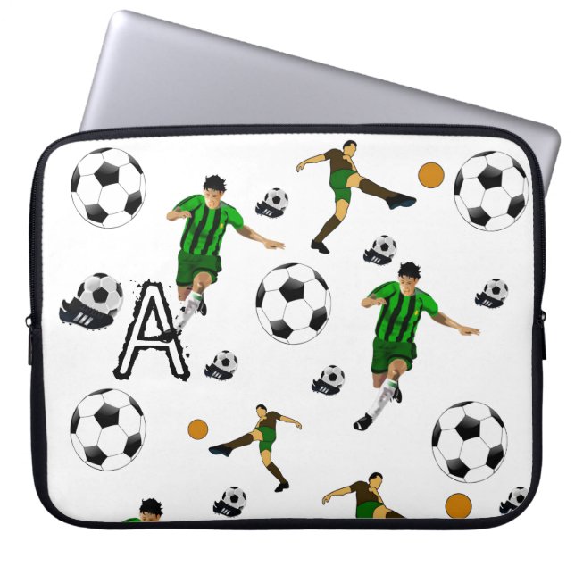 Laptop Sleeve Soccer (Front)