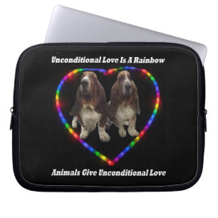 Laptop Sleeve Unconditional Love Is A Rainbow