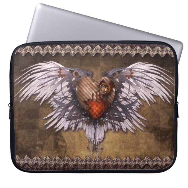 Laptop Sleeve - Wings of Steam (Front)