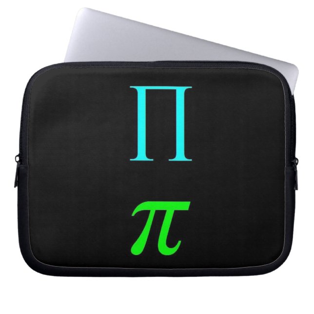 Laptop Sleeve With Ancient Pi Symbols (Front)