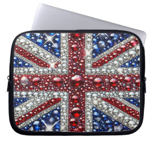 Laptop Sleeve with British Colours Design