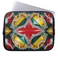 Laptop Sleeve with Los Angeles Colours Design