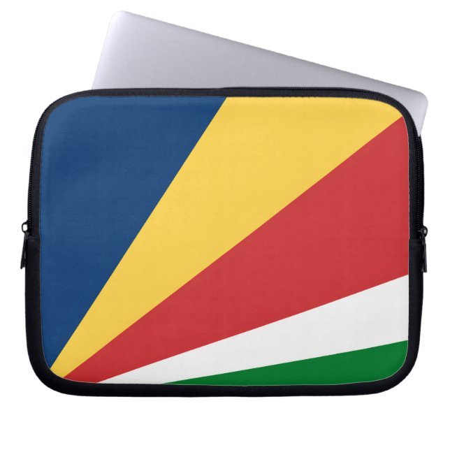Laptop Sleeve with Seychelles Colours Design (Front)