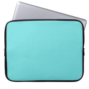 laptop sleeves_#133 aqua solid sleeve