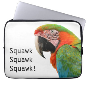 Laptop & Tablet Case with Parrot