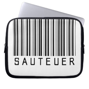 Laptopschutzhülle "SAUTEUER" in Schwarz Laptop Sleeve
