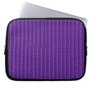 LaptopSleeve Purple Glitter Laptop Sleeve
