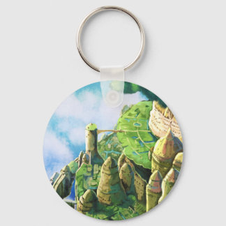 Laputa Castle in the Sky keychain