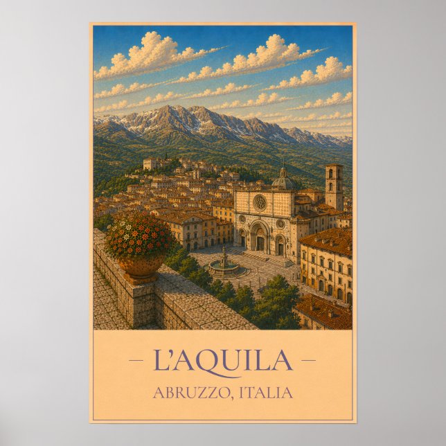 L'Aquila Poster (Front)