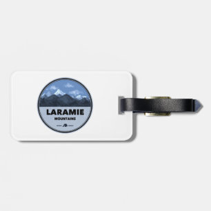 Laramie Mountains Wyoming Colorado Camping Luggage Tag