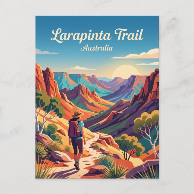 Larapinta Trail Australia Postcard (Front)