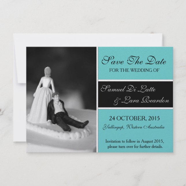 Lara's Save the Date Cards (Front)