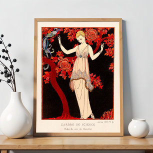 L'Arbre de science by George Barbier Poster