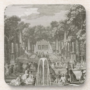 L'Arc de Triomphe, Versailles (engraving) Coaster