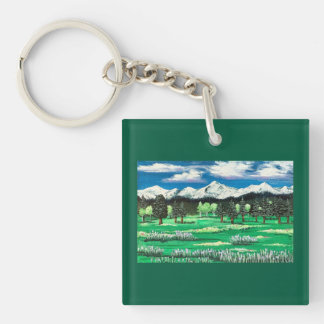 Larch Creek Meadow Pillow Key Ring