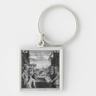 L'Architecture Militaire Moderne Key Ring