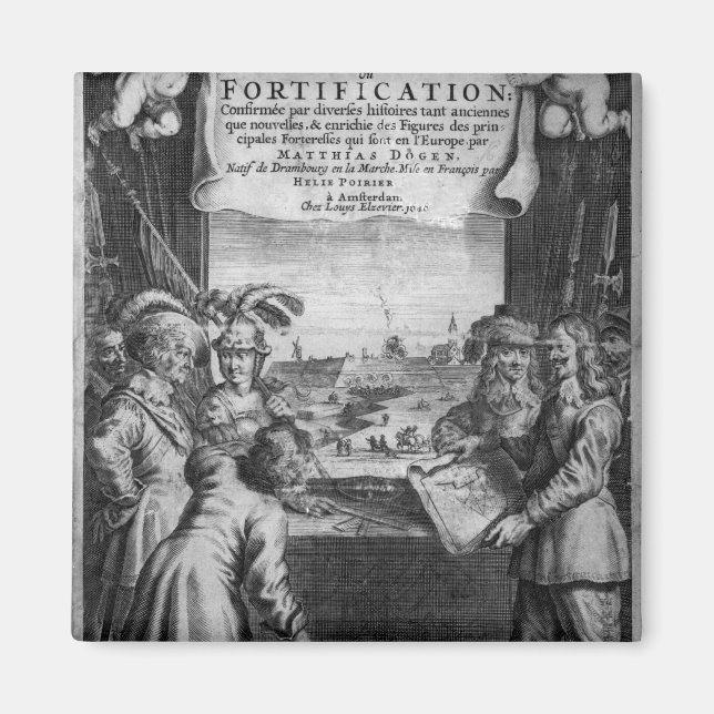 L'Architecture Militaire Moderne Magnet (Front)