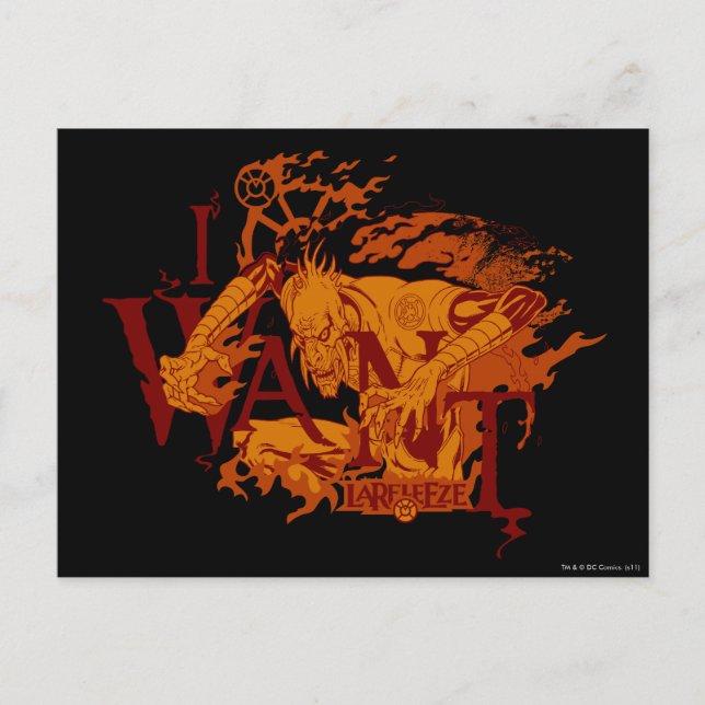 Larfleeze - Agent Orange 12 Postcard (Front)