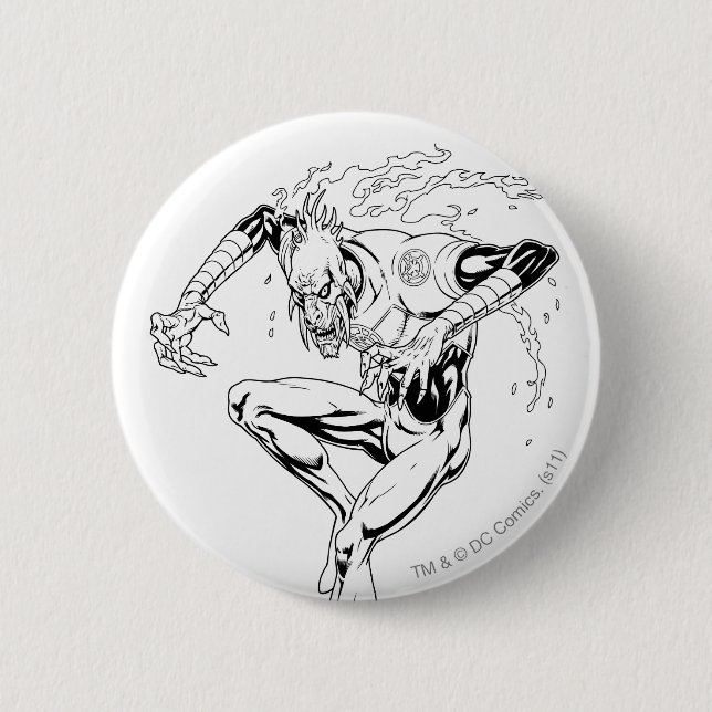Larfleeze - Agent Orange 3 6 Cm Round Badge (Front)