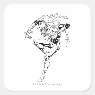 Larfleeze - Agent Orange 3 Square Sticker