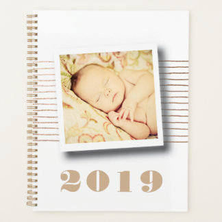 LARGE 2019 Photo Planner Journal Diary