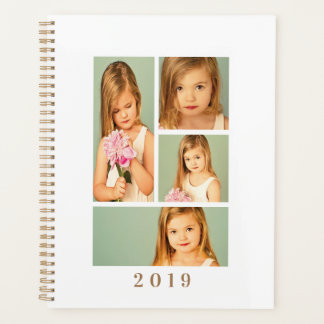LARGE 2019 Photo Planner Journal Diary