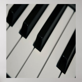 Large 32" X 34" Piano Keyboard Poster