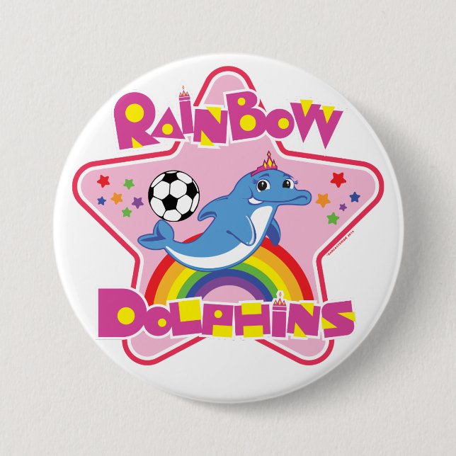 Large, 3 Inch Round Button (Front)