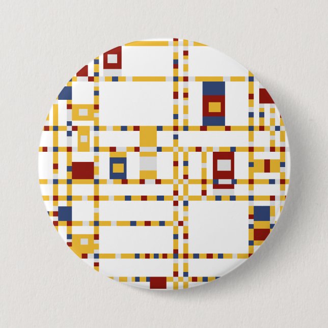 Large, 3 Inch Round Button (Front)