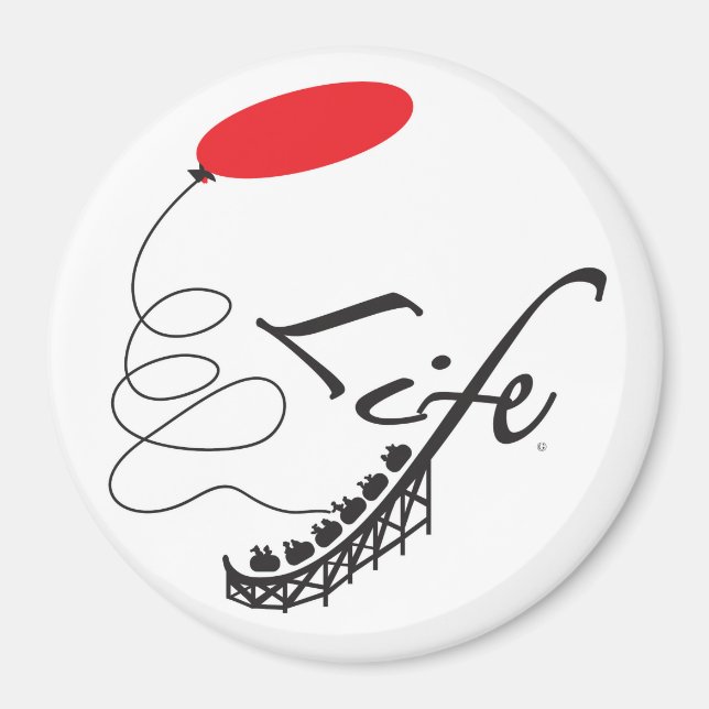 Large, 3 Inch Round Magnet (Front)