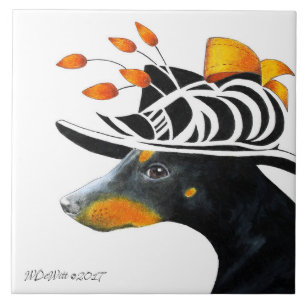 Large (6" X 6") Ceramic Photo Tile