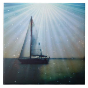 Large (6" X 6") Ceramic Photo Tile