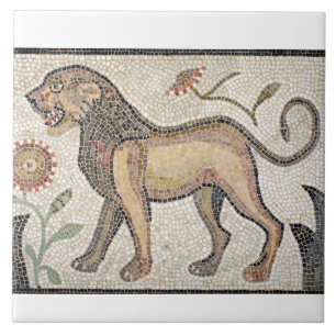 Large (6" x 6") Ceramic Photo Tile/Roman mosaics Ceramic Tile