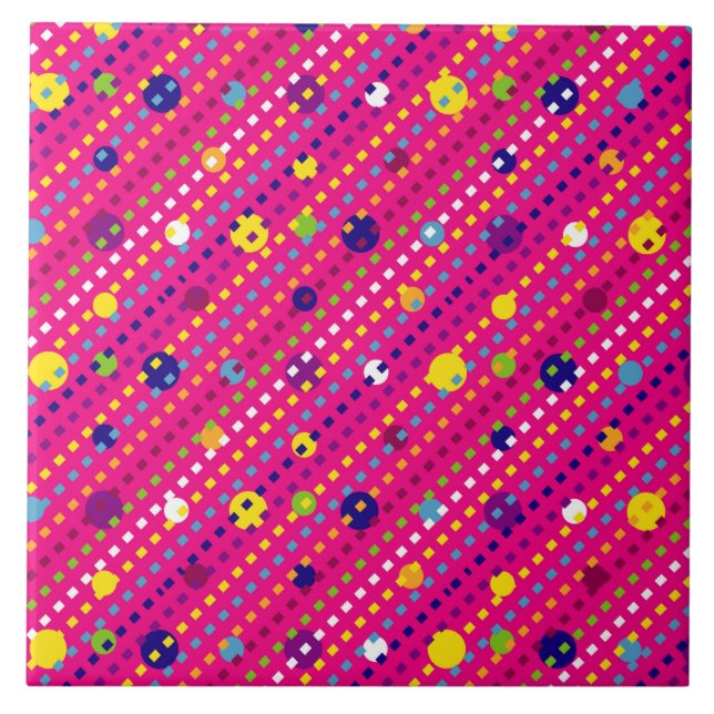 Large (6" X 6") Ceramic Tile (Front)
