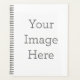 Large (8.5" x 11"), Hard Cover, White Spiral