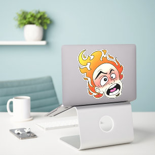 Large 8" x 8" Custom-Cut Vinyl Sticker