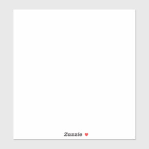 Large 8" x 8" Custom-Cut Vinyl Stickers