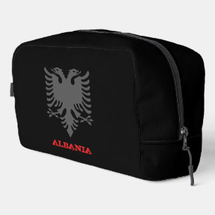 Large Albania bag, Albanian coat of arms / flag Dopp Kit